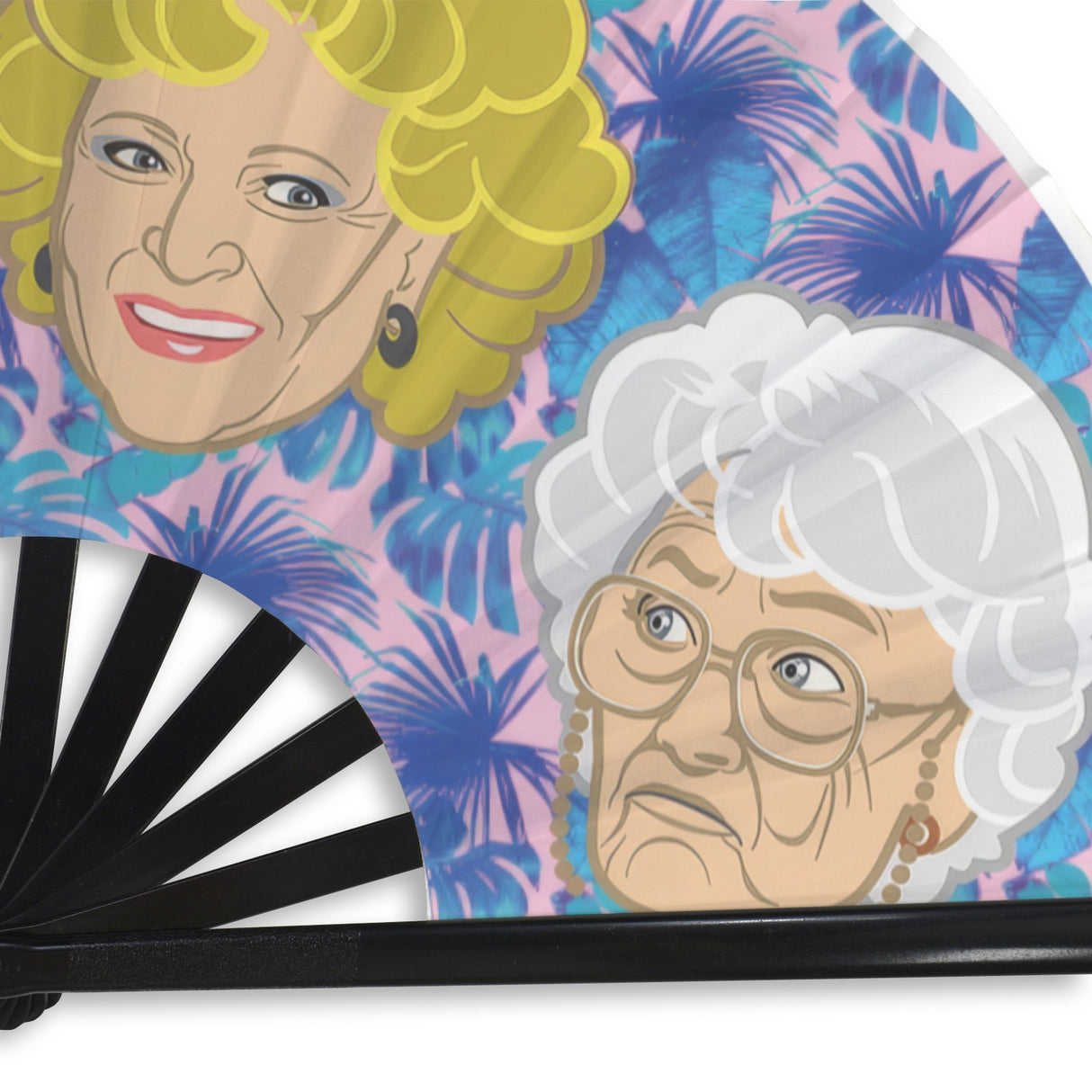 Stay Golden (Folding Clack Fan)-Folding Fans-Swish Embassy