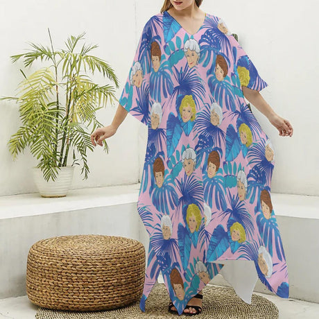 Stay Golden (Kaftan)-Kaftan-Swish Embassy