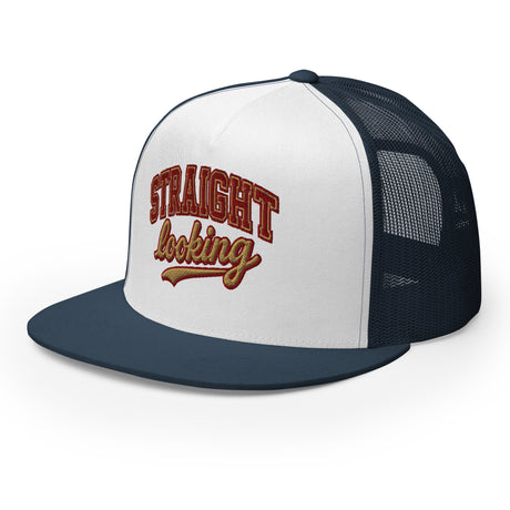 Straight Looking (Trucker Cap)-Headwear-Swish Embassy