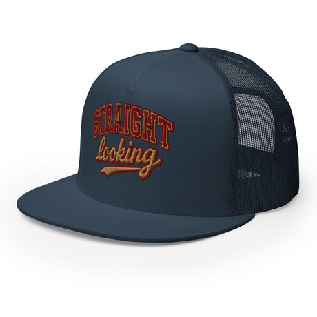 Straight Looking (Trucker Cap)-Headwear-Swish Embassy