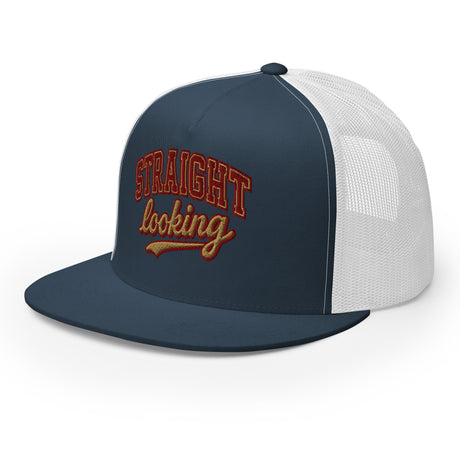 Straight Looking (Trucker Cap)-Headwear-Swish Embassy