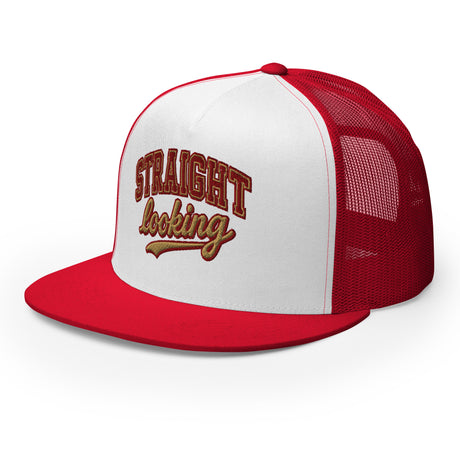 Straight Looking (Trucker Cap)-Headwear-Swish Embassy