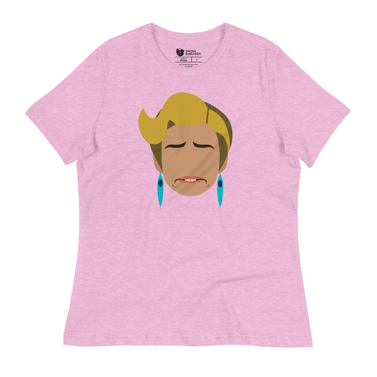 Strangers Blank (Women's Relaxed T-Shirt)-Women's T-Shirts-Swish Embassy