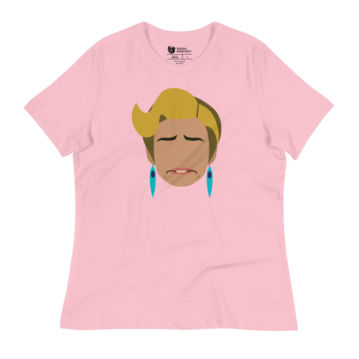 Strangers Blank (Women's Relaxed T-Shirt)-Women's T-Shirts-Swish Embassy