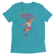 Strawberry Beefcake (Triblend)-Triblend T-Shirt-Swish Embassy