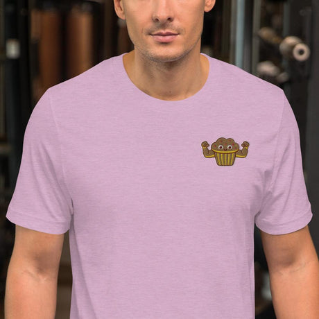 Stud Muffin (Embroidered)-Embroidered T-Shirts-Swish Embassy