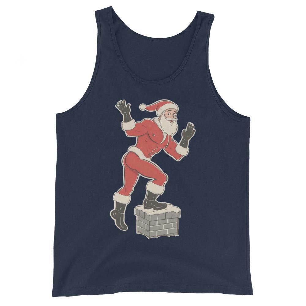 Stuffin' Your Chimney (Tank Top)-Christmas Hoodies-Swish Embassy