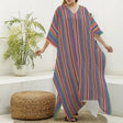 Stunning Stripes (Kaftan)-Kaftan-Swish Embassy