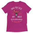 Tasty Meat (Triblend)-Triblend T-Shirt-Swish Embassy