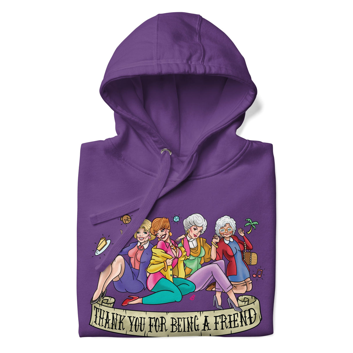 Thank You for Being a Pin-Up (Hoodie)-Hoodie-Swish Embassy