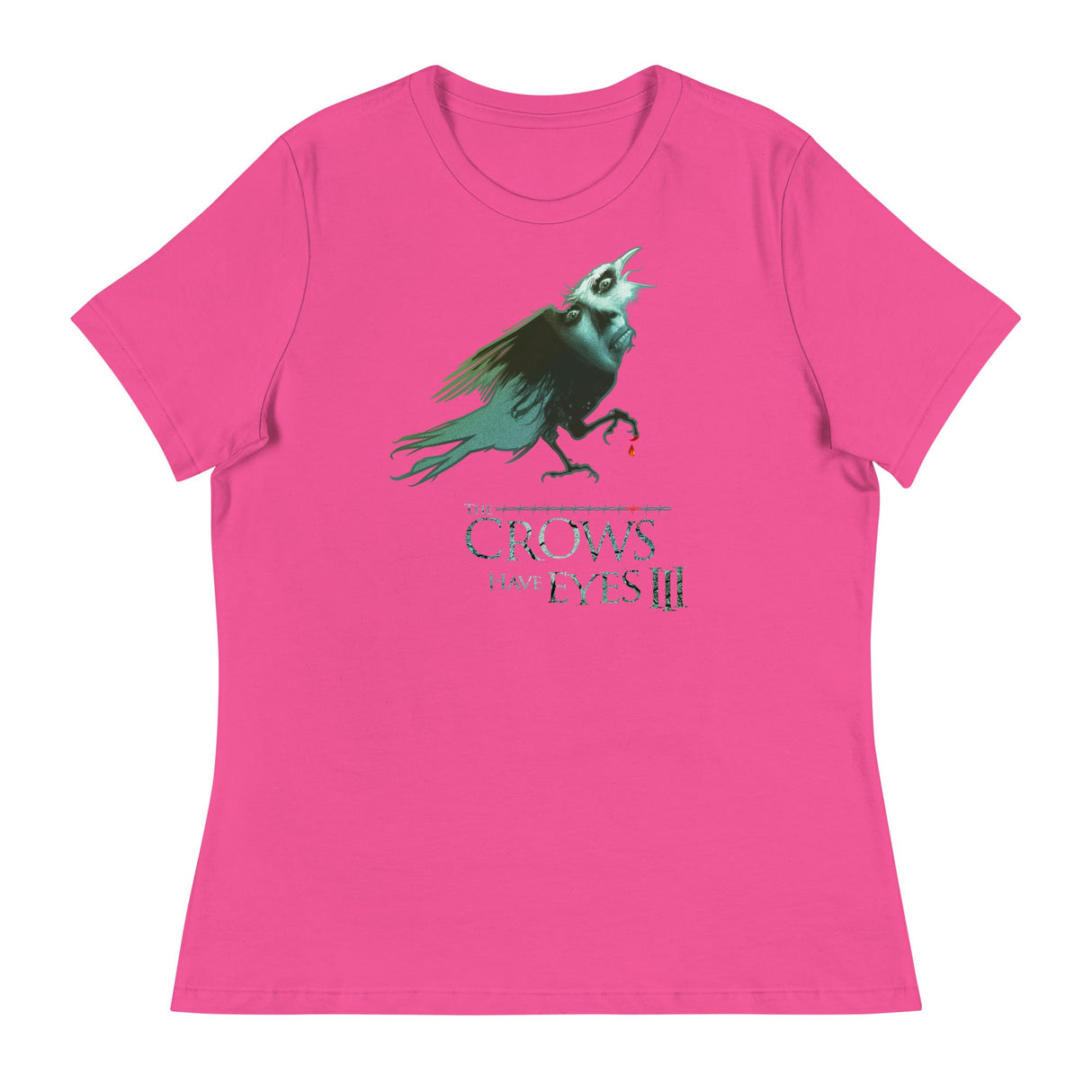 The Crowes Have Eyes (Women's Relaxed T-Shirt)-Women's T-Shirts-Swish Embassy