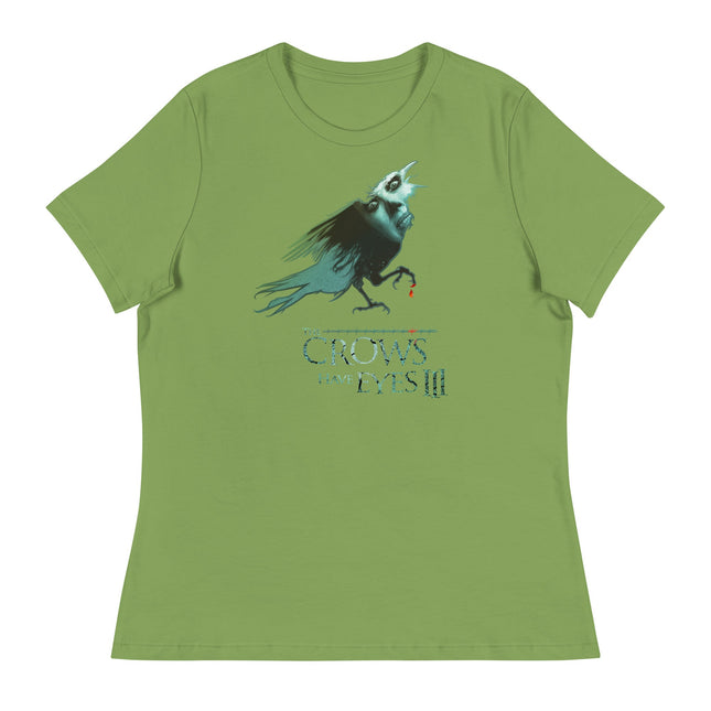 The Crowes Have Eyes (Women's Relaxed T-Shirt)-Women's T-Shirts-Swish Embassy