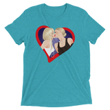 The Kiss (Triblend)-Triblend T-Shirt-Swish Embassy