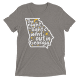 The Night the Lights Went Out in Georgia (Triblend)-Triblend T-Shirt-Swish Embassy