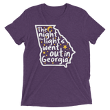 The Night the Lights Went Out in Georgia (Triblend)-Triblend T-Shirt-Swish Embassy