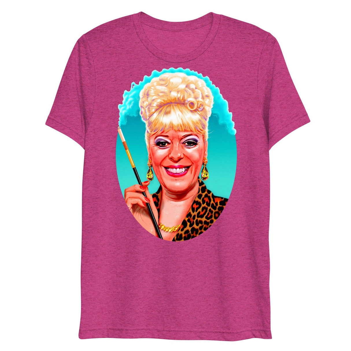 The Queen of Albert Square (Triblend)-Triblend T-Shirt-Swish Embassy