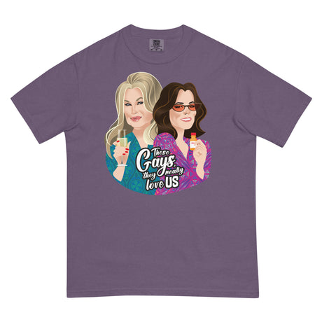 These Gays Love Us (Boxy Tee)-Boxy T-Shirt-Swish Embassy