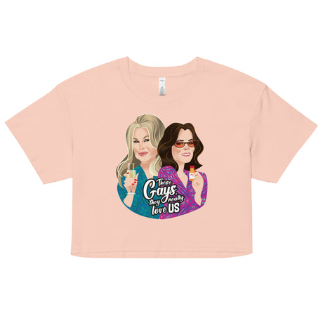 These Gays Love Us (Crop Top)-Crop Top-Swish Embassy