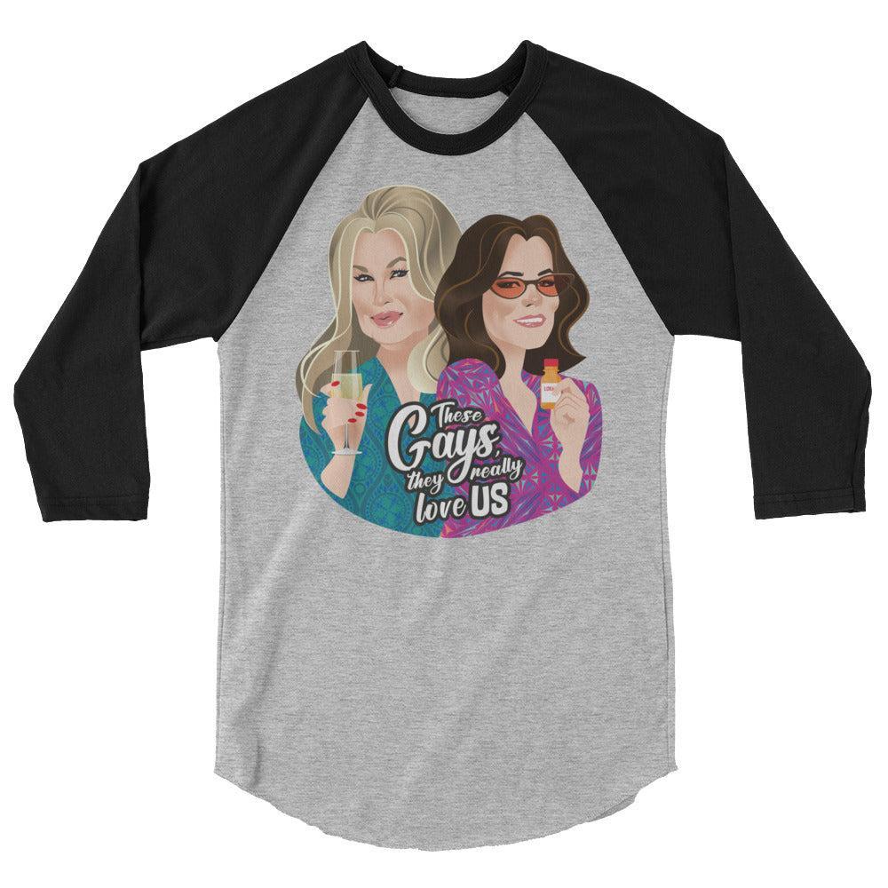 These Gays Love Us (Raglan)-Raglan-Swish Embassy