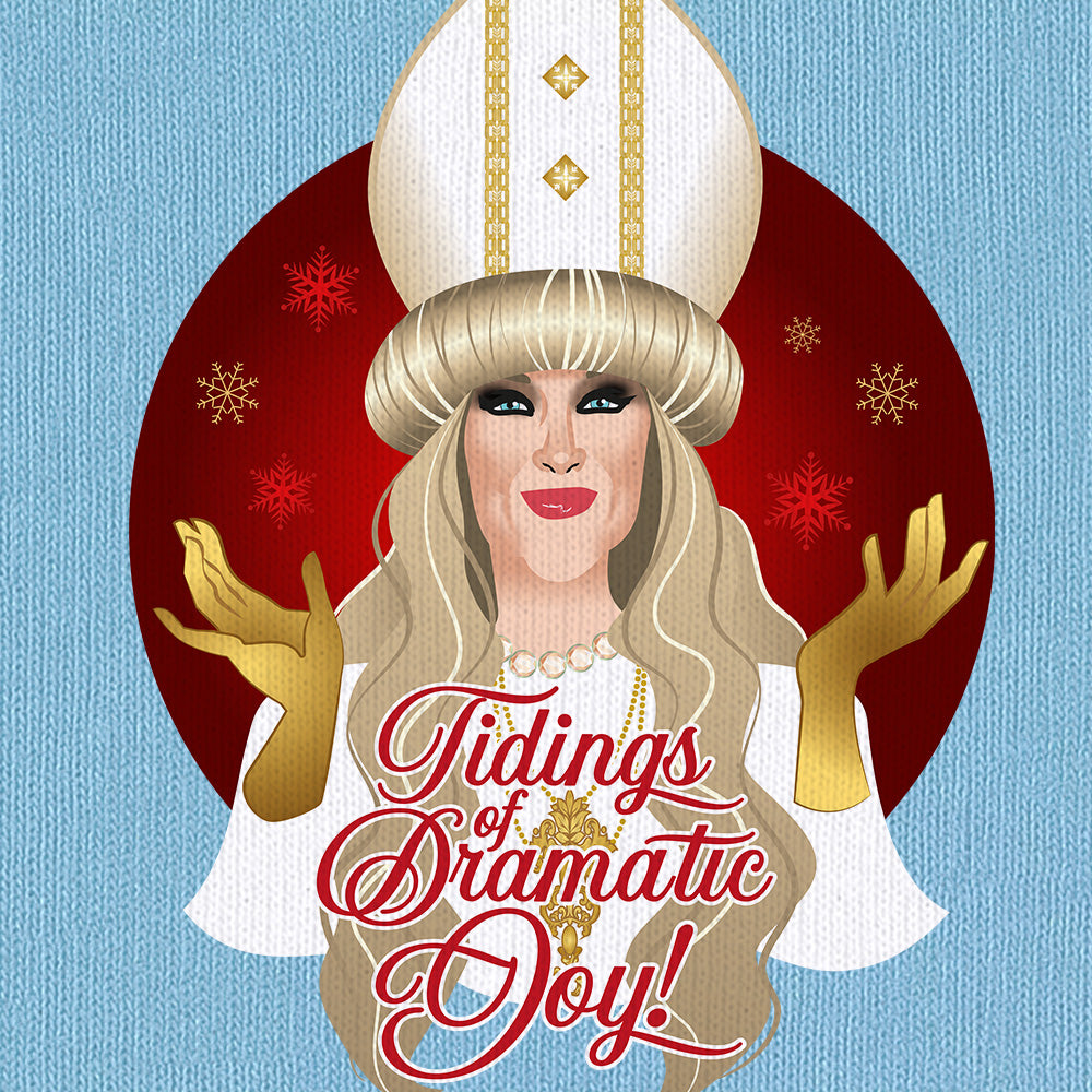 Tidings of Dramatic Joy-T-Shirts-Swish Embassy