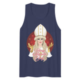 Tidings of Dramatic Joy (Tank top)-Christmas Tank Tops-Swish Embassy