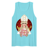 Tidings of Dramatic Joy (Tank top)-Christmas Tank Tops-Swish Embassy