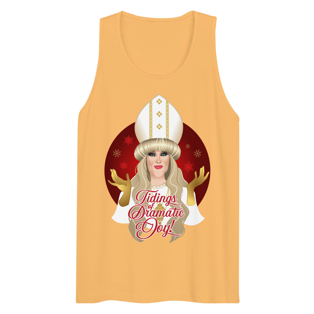 Tidings of Dramatic Joy (Tank top)-Tank Top-Swish Embassy