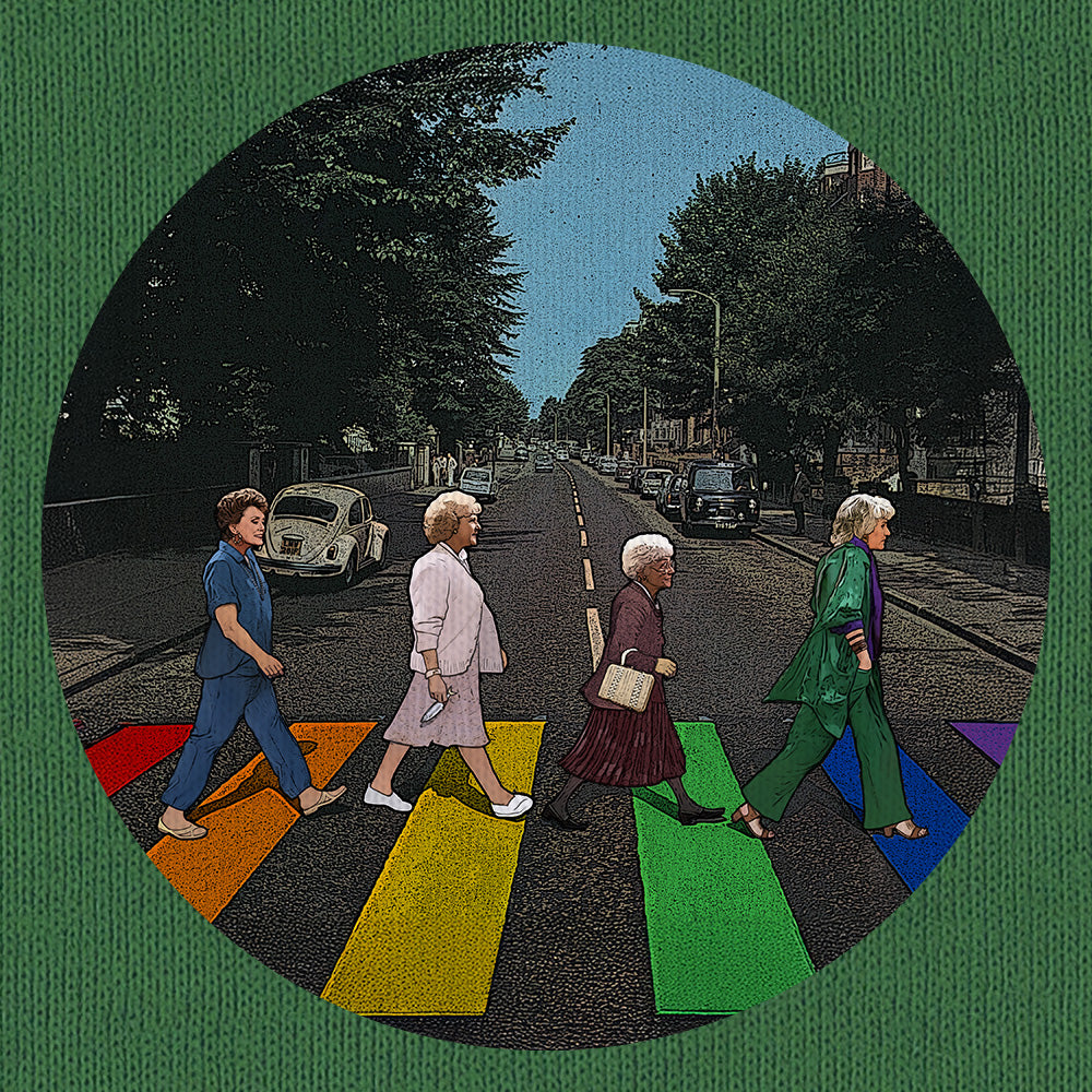 Rainbow Crossing Girls