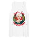 Tinsel for Xmas? Groundbreaking (Tank Top)-Christmas Tank Tops-Swish Embassy