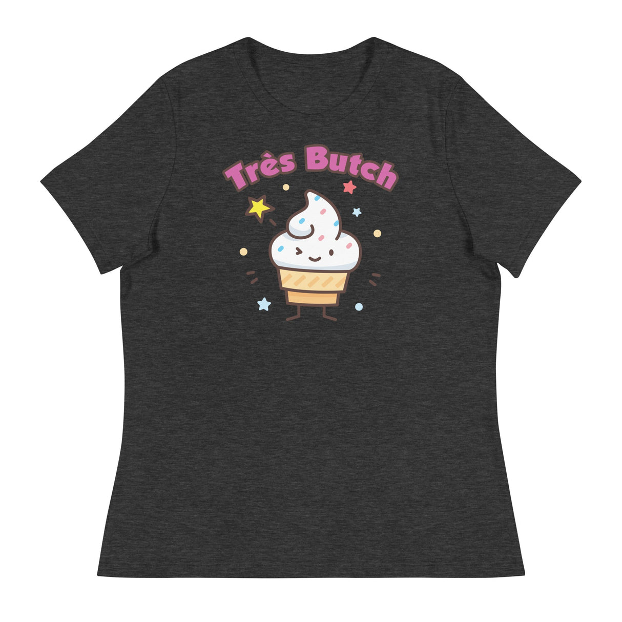 Tres Butch (Women's Relaxed T-Shirt)-Women's T-Shirts-Swish Embassy