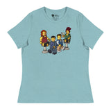 Truman & Adler Blocks (Women's Relaxed T-Shirt)-Women's T-Shirts-Swish Embassy