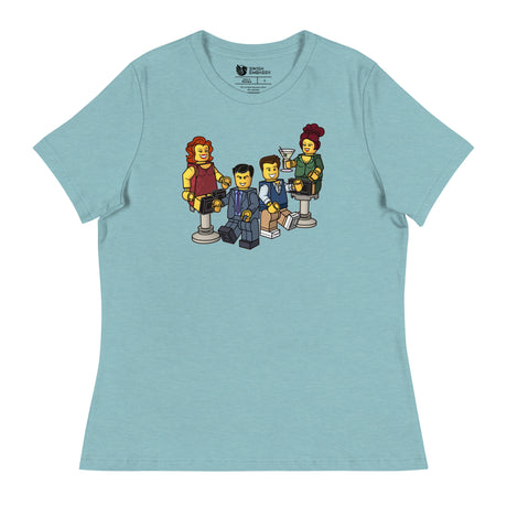 Truman & Adler Blocks (Women's Relaxed T-Shirt)-Women's T-Shirts-Swish Embassy