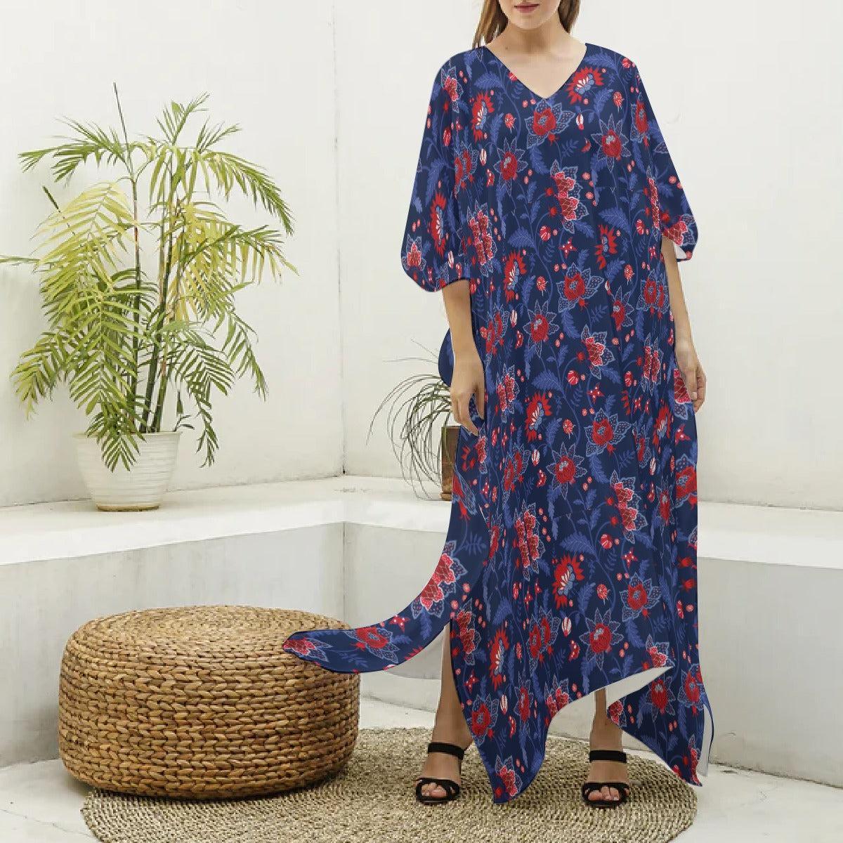 Twilight Botanica (Kaftan)-Kaftan-Swish Embassy