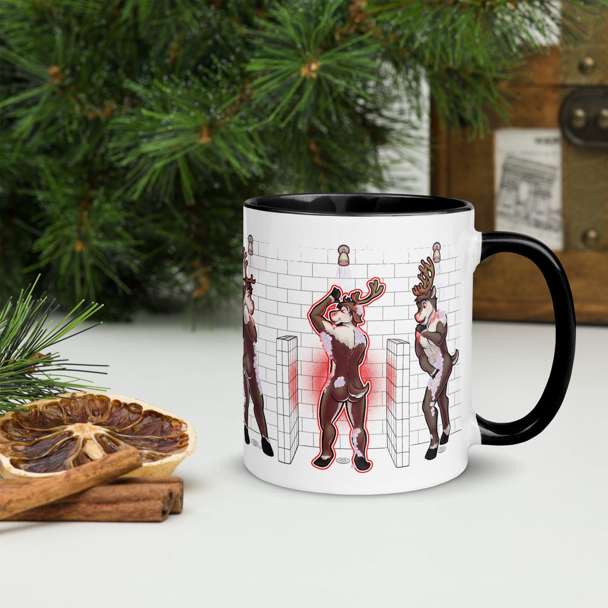 Very Shiny (Christmas Mugs)-Mugs-Swish Embassy