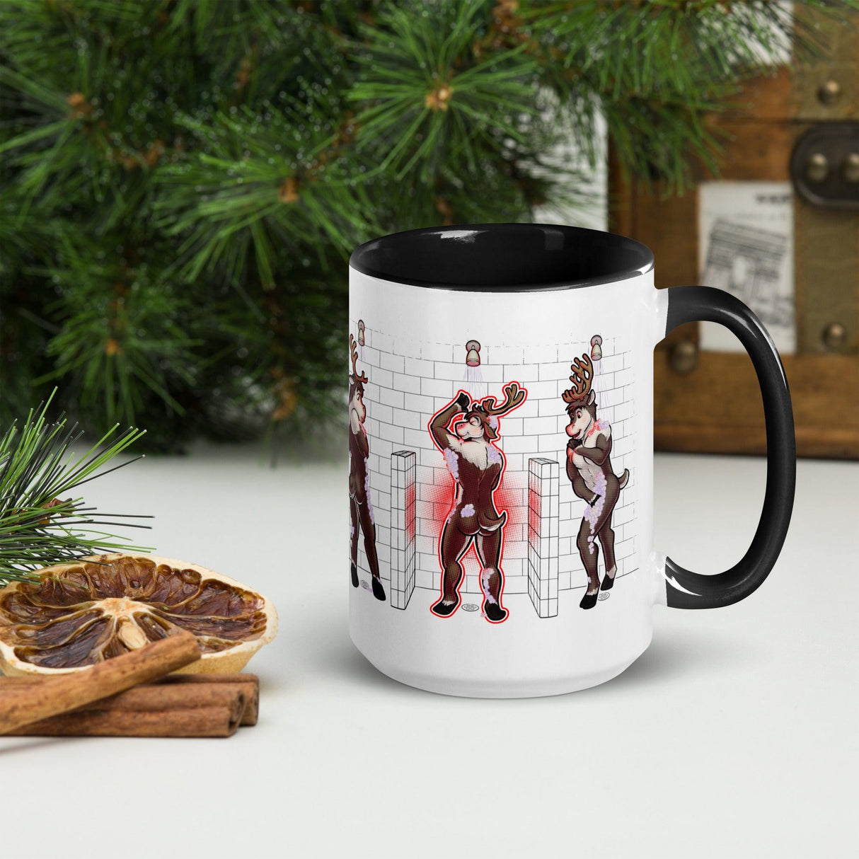 Very Shiny (Christmas Mugs)-Mugs-Swish Embassy