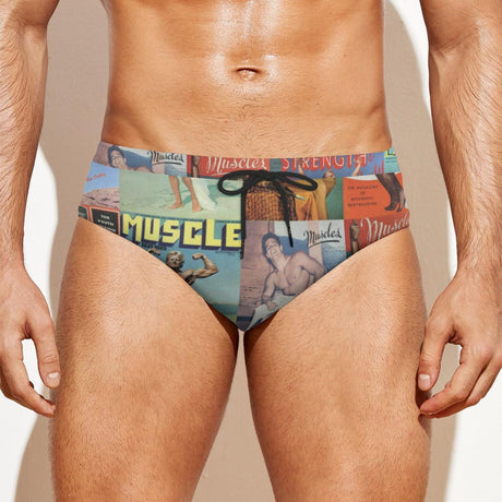 Vintage Beefcake (Swim Briefs)-Swim Briefs-Swish Embassy