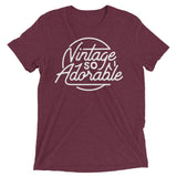 Vintage So Adorable (Triblend)-Triblend T-Shirt-Swish Embassy