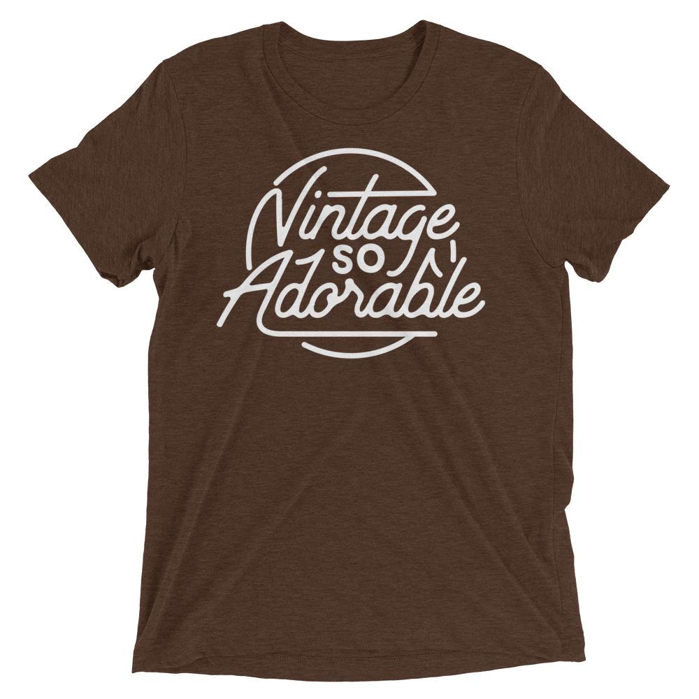 Vintage So Adorable (Triblend)-Triblend T-Shirt-Swish Embassy