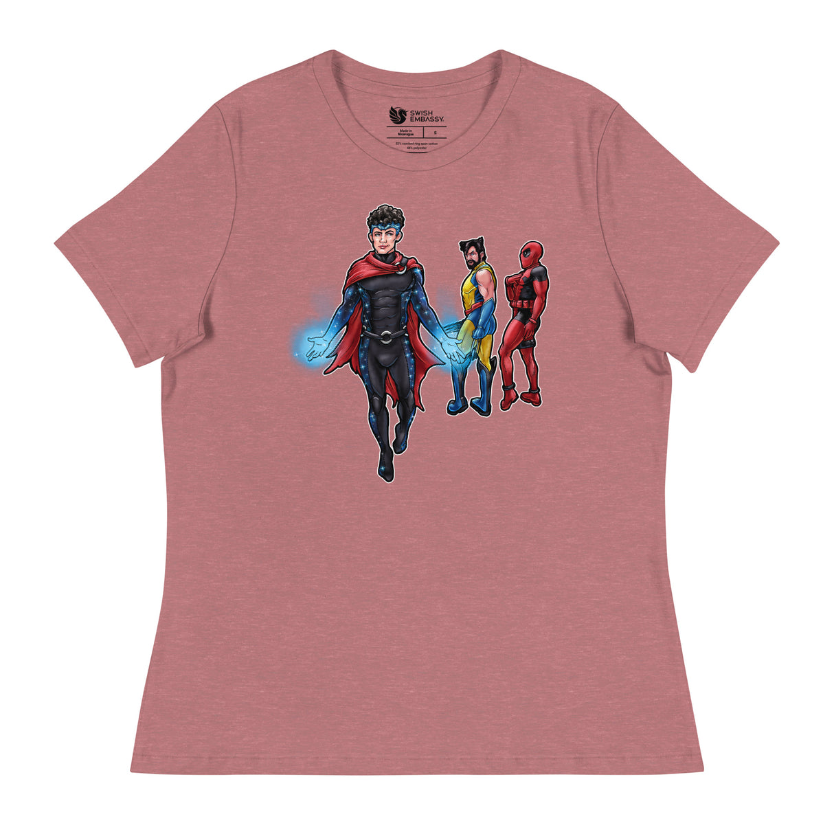 Wanda-ring Eye (Women's Relaxed T-Shirt)-Women's T-Shirts-Swish Embassy