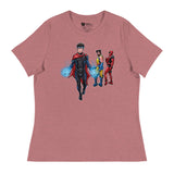 Wanda-ring Eye (Women's Relaxed T-Shirt)-Women's T-Shirts-Swish Embassy