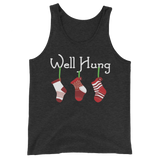 Well Hung Stocking (Tank Top)-Christmas Tank Tops-Swish Embassy
