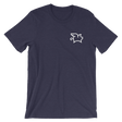 When Pigs Fly (Embroidered T-Shirt)-Embroidered T-Shirts-Swish Embassy