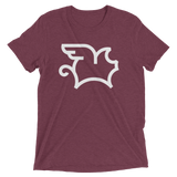 When Pigs Fly (Triblend)-Triblend T-Shirt-Swish Embassy