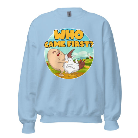 Who Came First (Sweatshirt)-Sweatshirt-Swish Embassy