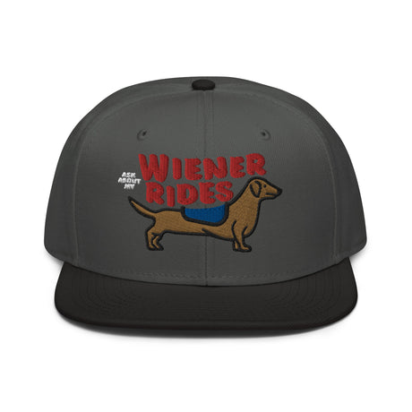 Wiener Rides (Snapback Hat)-Headwear-Swish Embassy