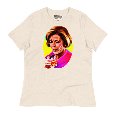 Wink and Drink (Women's Relaxed T-Shirt)-Women's T-Shirts-Swish Embassy