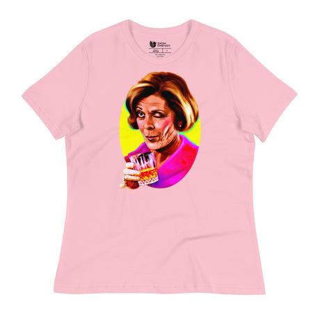 Wink and Drink (Women's Relaxed T-Shirt)-Women's T-Shirts-Swish Embassy