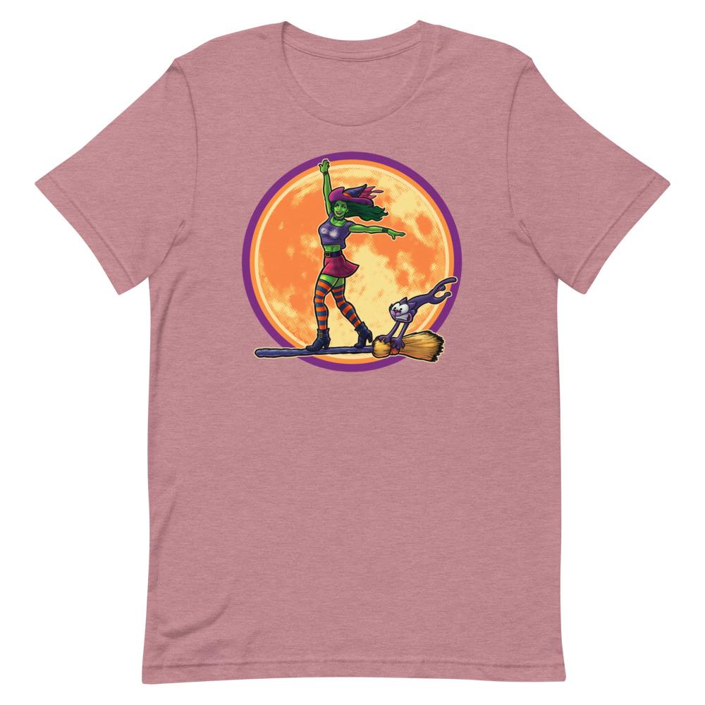 Witch Surfer-Halloween T-Shirt-Swish Embassy