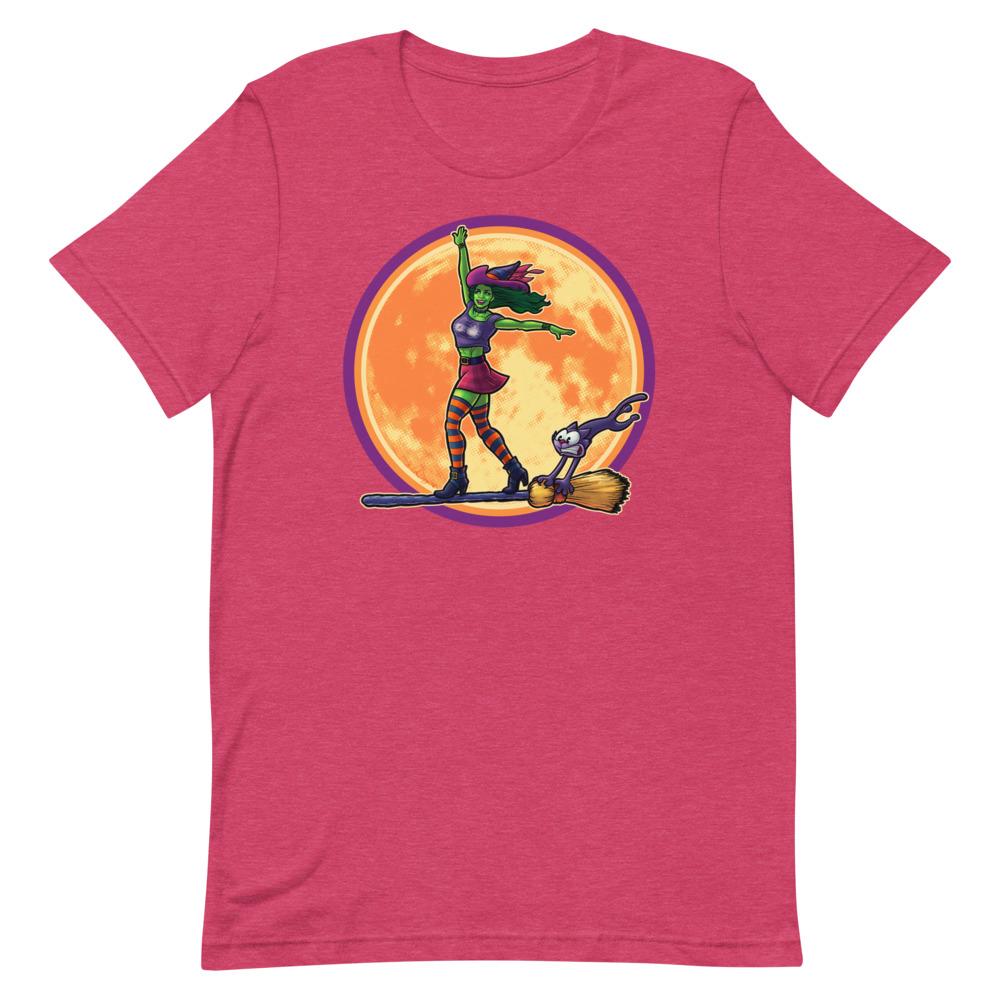 Witch Surfer-Halloween T-Shirt-Swish Embassy