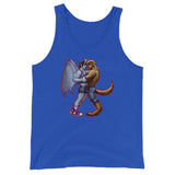 Wolf and Demon (Tank Top)-Halloween Tank-Swish Embassy